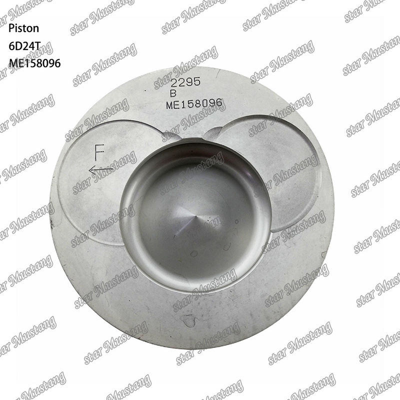 6D24T Motor Piston Chamber Dimensione 69mm 3.3Kx3x4mm ME158096 Per ricambi motore Mitsubishi