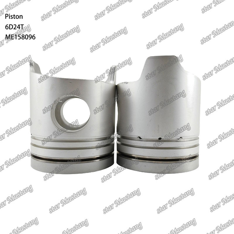 6D24T Motor Piston Chamber Dimensione 69mm 3.3Kx3x4mm ME158096 Per ricambi motore Mitsubishi