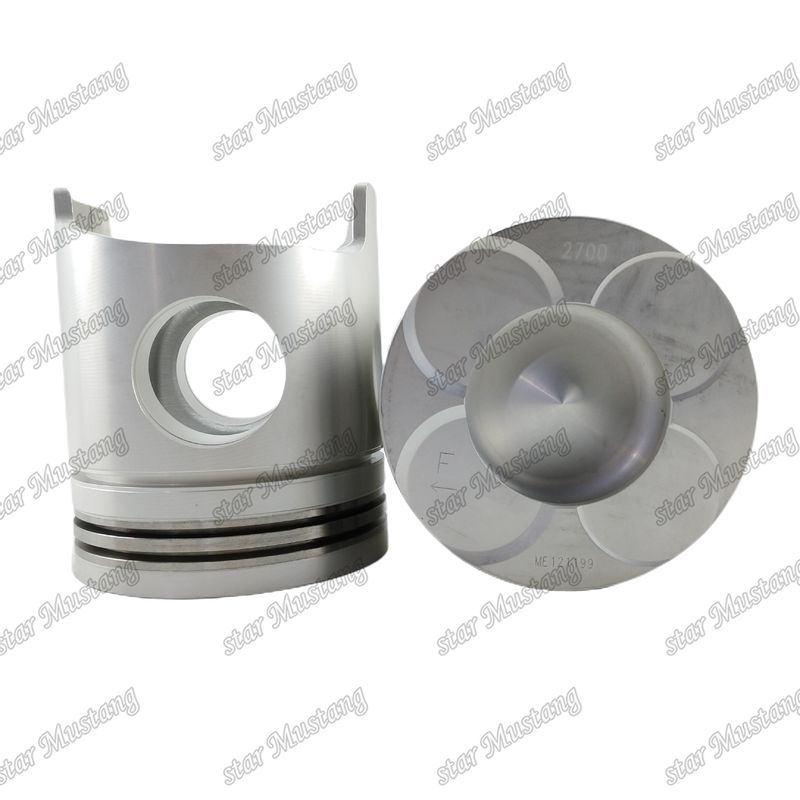 6D40 Motor Piston Chamber Dimensione 72mm ME121199 ME121778 Per ricambi per motori Mitsubishi