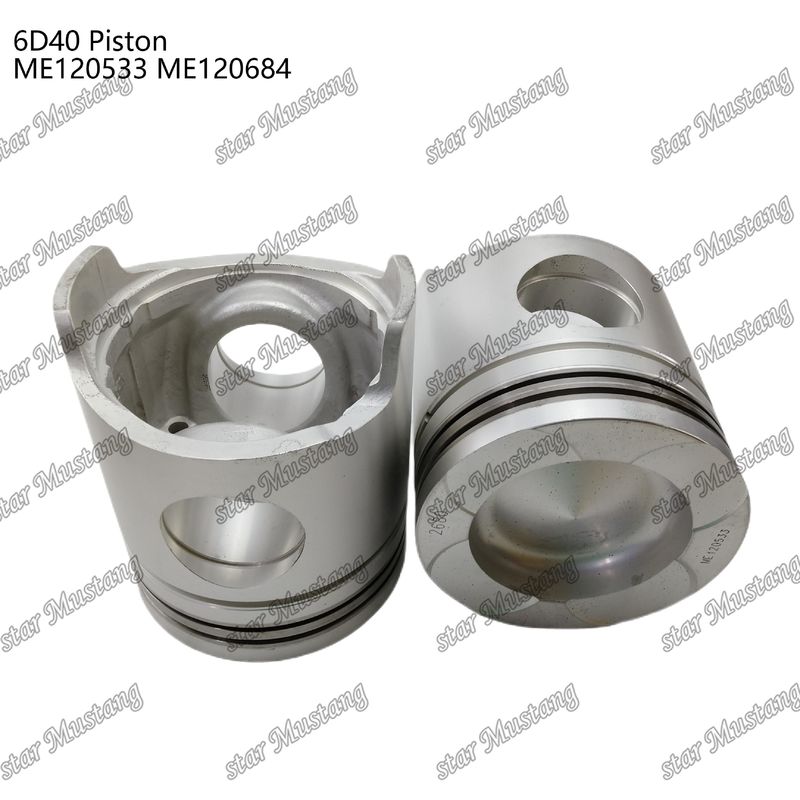 6D40 Motor Piston Chamber Dimensione 90mm ME120533 ME120684 Per ricambi per motori Mitsubishi