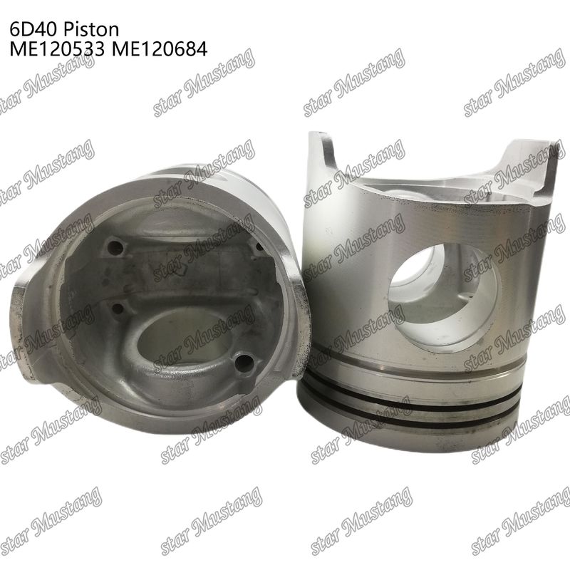 6D40 Motor Piston Chamber Dimensione 90mm ME120533 ME120684 Per ricambi per motori Mitsubishi
