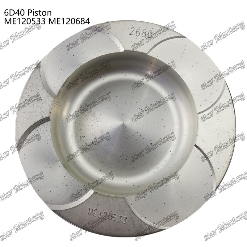 6D40 Motor Piston Chamber Dimensione 90mm ME120533 ME120684 Per ricambi per motori Mitsubishi