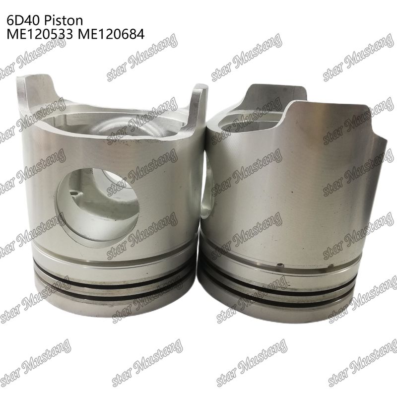 6D40 Motor Piston Chamber Dimensione 90mm ME120533 ME120684 Per ricambi per motori Mitsubishi