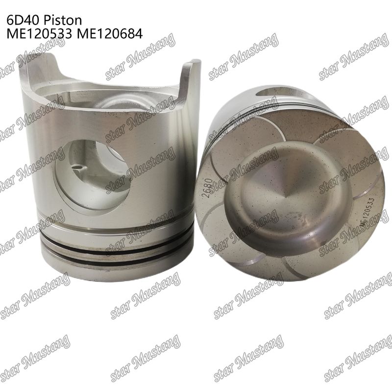 6D40 Motor Piston Chamber Dimensione 90mm ME120533 ME120684 Per ricambi per motori Mitsubishi
