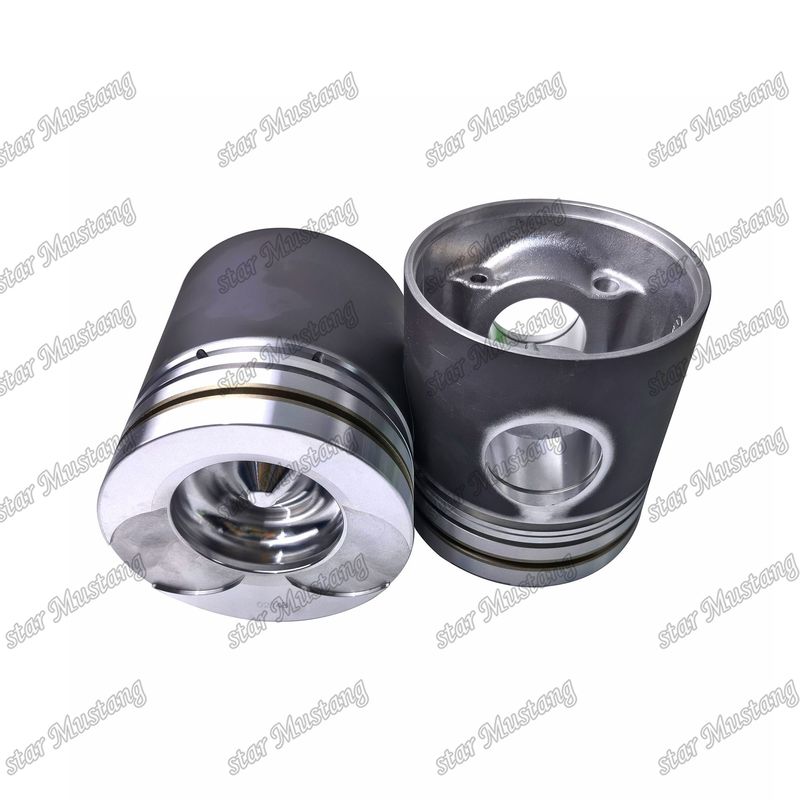 Piston D1146 0214B 65.02501-0214B con raffreddamento interno Per Doosan Diesel Engine Repair Parts