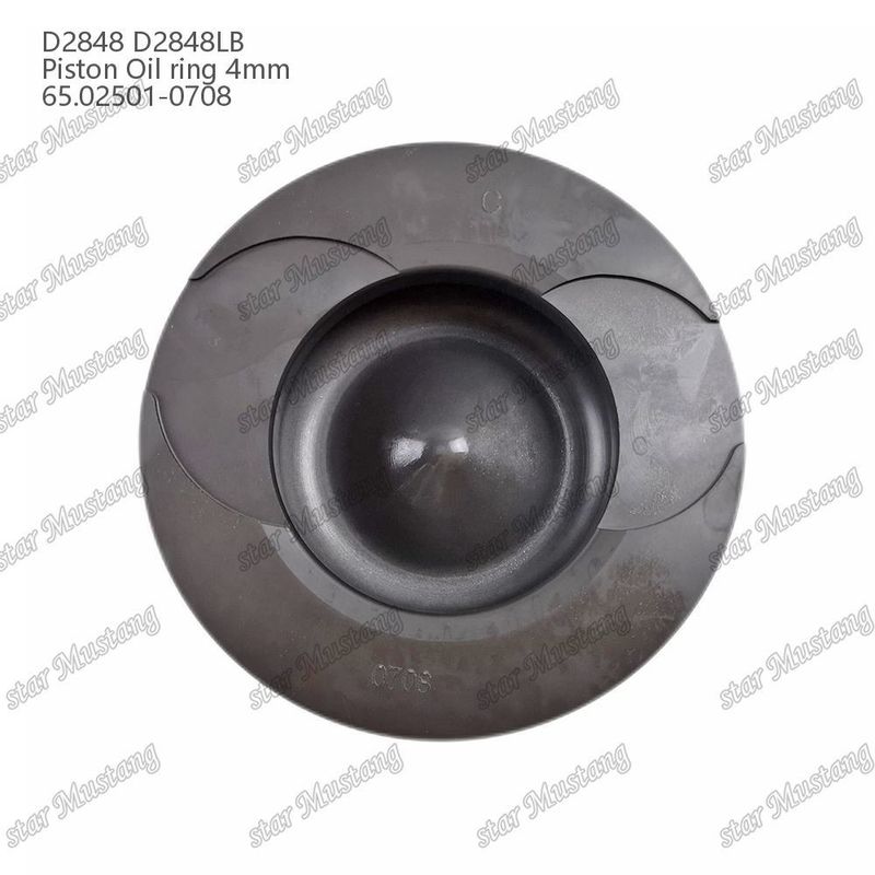 Piston D2848 D2848LB Anello d'olio 4 mm 65.02501-0708 Per parti di riparazione di motori diesel Doosan