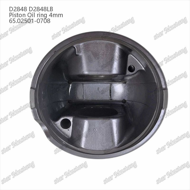 Piston D2848 D2848LB Anello d'olio 4 mm 65.02501-0708 Per parti di riparazione di motori diesel Doosan