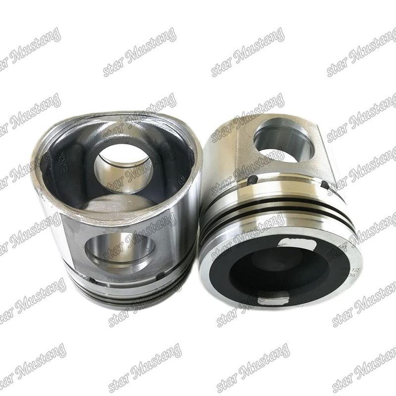 Piston QSB5.9 Iniezione elettrica 3948465 Camera di combustione 61mm Per parti di riparazione di motori diesel Cummins