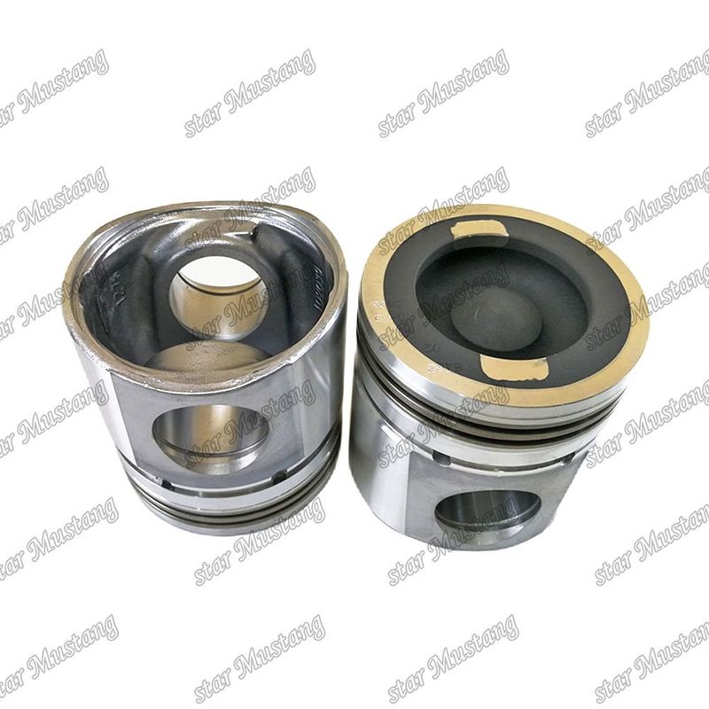 Piston QSB5.9 Iniezione elettrica 3948465 Camera di combustione 61mm Per parti di riparazione di motori diesel Cummins