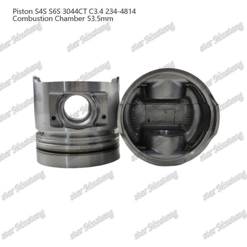 S4S S6S 3044CT C3.4 Motore Piston Alfine Camera Dimensione 53.5mm Anello di olio 4.5mm 234-4814 Per ricambi motore Mitsubishi