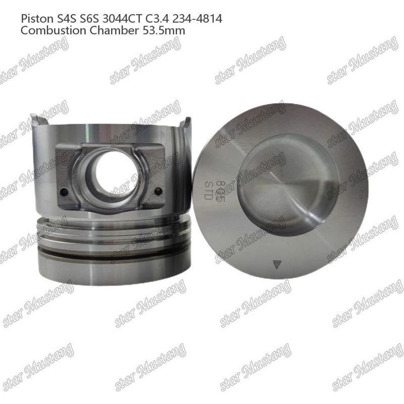 S4S S6S 3044CT C3.4 Motore Piston Alfine Camera Dimensione 53.5mm Anello di olio 4.5mm 234-4814 Per ricambi motore Mitsubishi