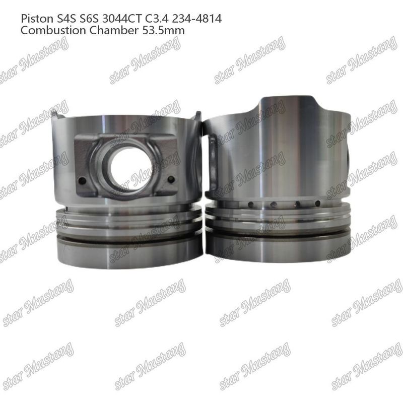 S4S S6S 3044CT C3.4 Motore Piston Alfine Camera Dimensione 53.5mm Anello di olio 4.5mm 234-4814 Per ricambi motore Mitsubishi