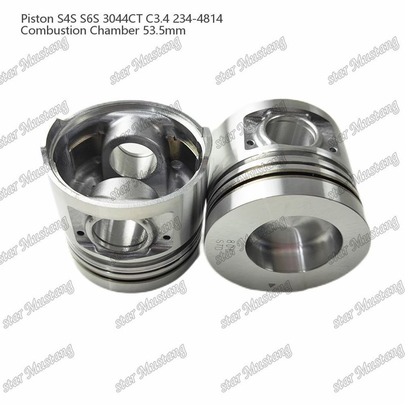 S4S S6S 3044CT C3.4 Motore Piston Alfine Camera Dimensione 53.5mm Anello di olio 4.5mm 234-4814 Per ricambi motore Mitsubishi