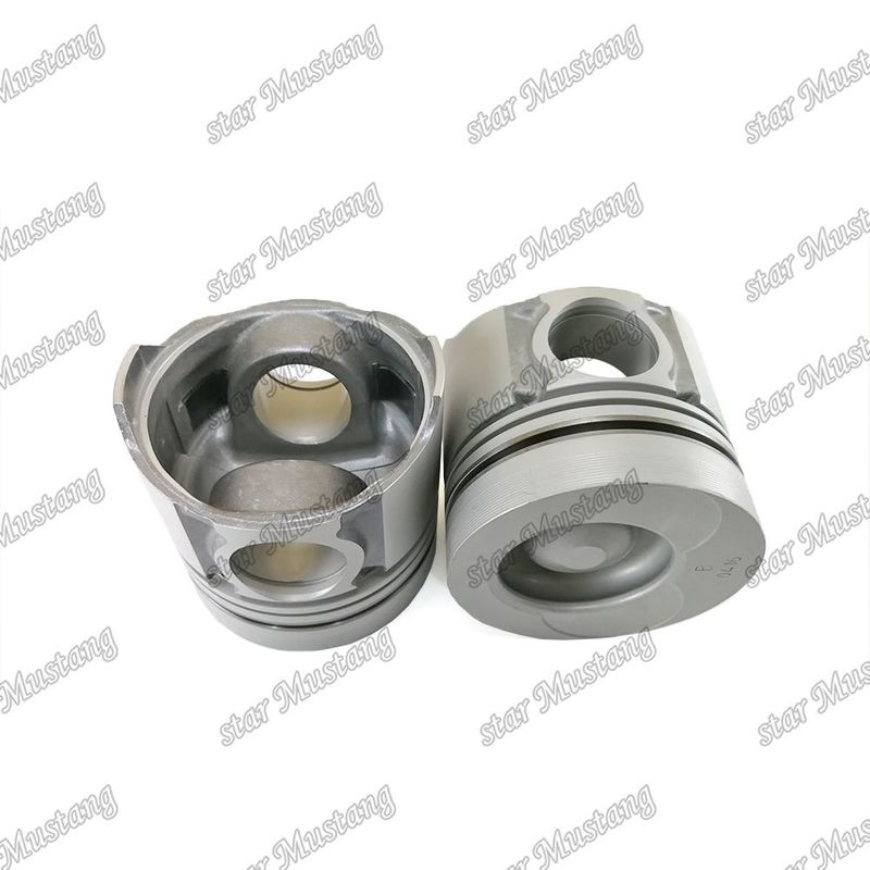 Piston DB58 DH220-7 senza scanalatura 36mm camera di combustione a fori di perno 56mm 65.02501-0416 Per Doosan
