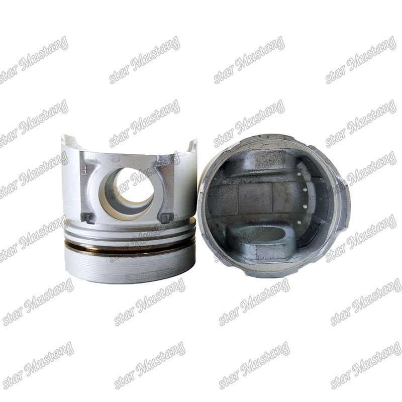 Piston DB58 Fondo quadrato 35mm buco a spillo Camera di combustione 54mm 65.02501-0153 Per parti di riparazione di motori diesel Doosan