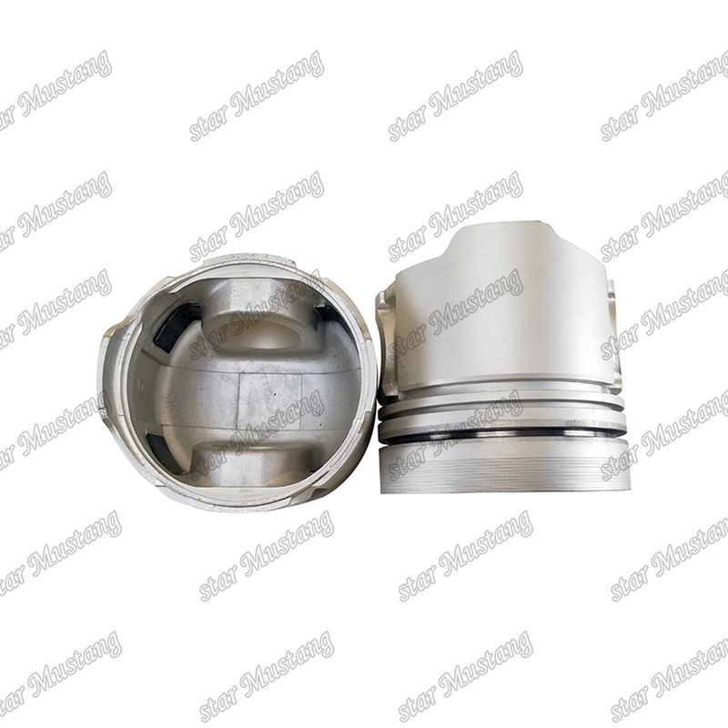 Piston DB58 fondo rotondo 35mm camera di combustione a fori a spillo 54mm 65.02501-0195 Per parti di riparazione di motori diesel Doosan