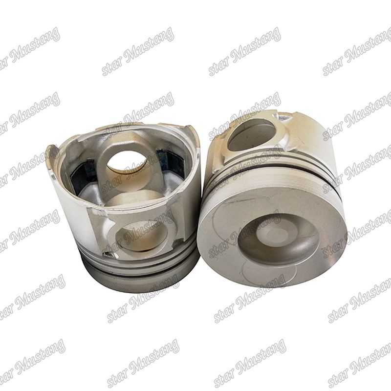Piston DB58 fondo rotondo 35mm camera di combustione a fori a spillo 54mm 65.02501-0195 Per parti di riparazione di motori diesel Doosan