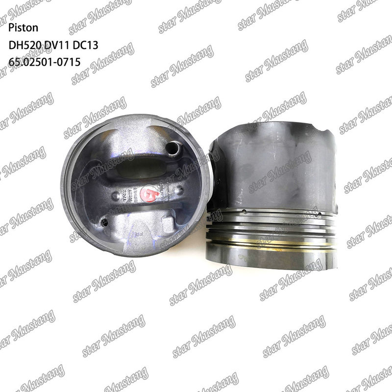 Piston DH520 DV11 DC13 65.02501-0715 Per parti di riparazione di motori Diesel Doosan