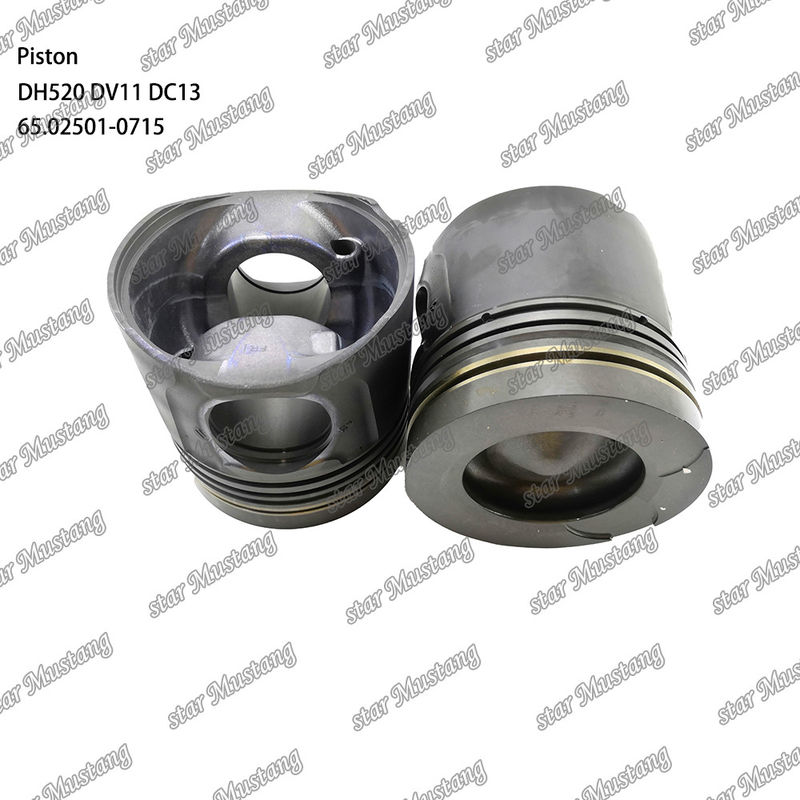 Piston DH520 DV11 DC13 65.02501-0715 Per parti di riparazione di motori Diesel Doosan