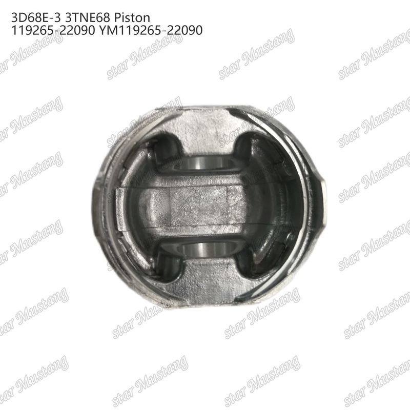 Piston 3D68E-3 3TNE68 altezza 53mm 119265-22090 YM119265-22090 Per ricambi di motori diesel Yanmar