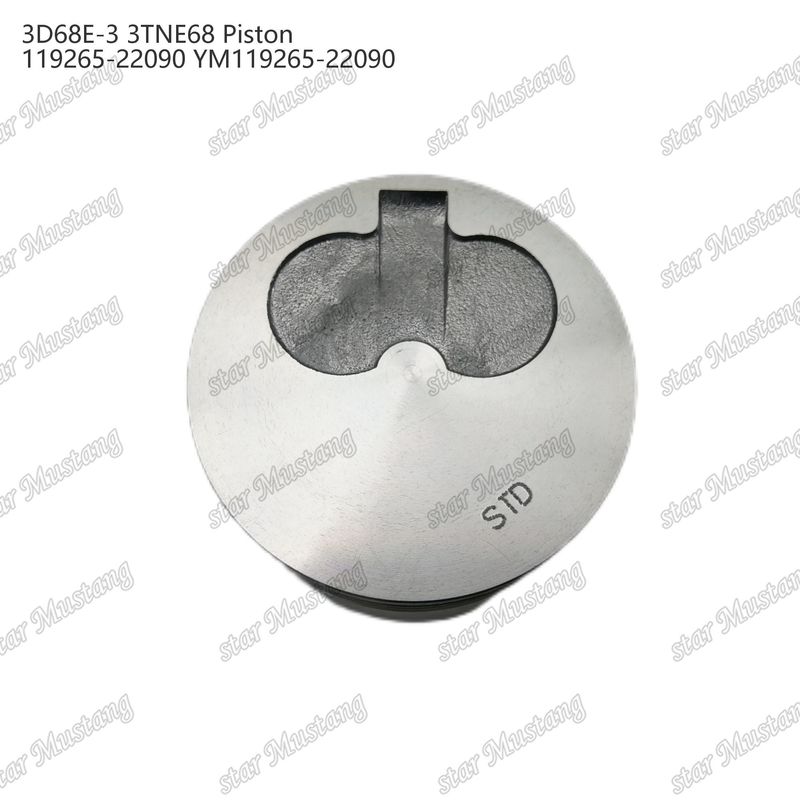 Piston 3D68E-3 3TNE68 altezza 53mm 119265-22090 YM119265-22090 Per ricambi di motori diesel Yanmar