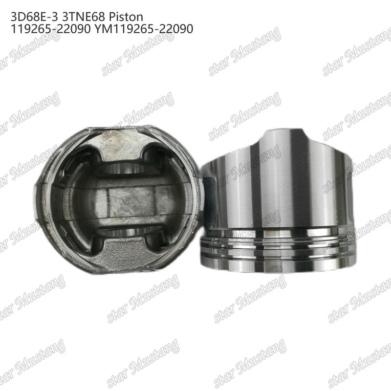 Piston 3D68E-3 3TNE68 altezza 53mm 119265-22090 YM119265-22090 Per ricambi di motori diesel Yanmar