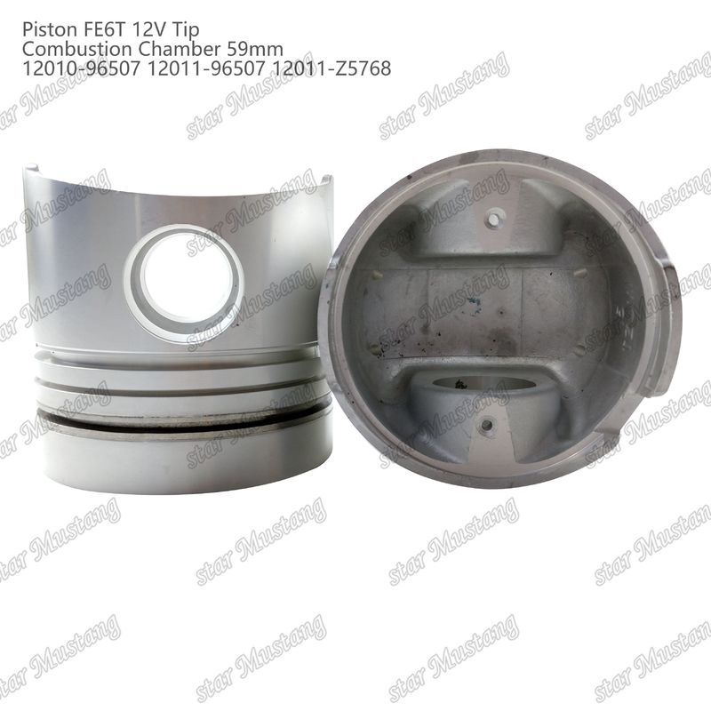 FE6T Motor Piston 12V Camera Dimensione 59mm 3x2x4mm 12010-96507 12011-96507 12011-Z5768 Per ricambi motore Nissan