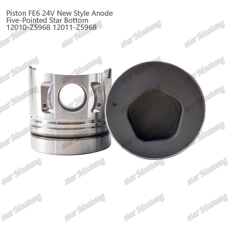 FE6T Motore a pistone 24V Nuovo tipo 2.5x2x4mm 12011-Z5776 12011-Z5506 12011-Z5968 Per ricambi motore Nissan