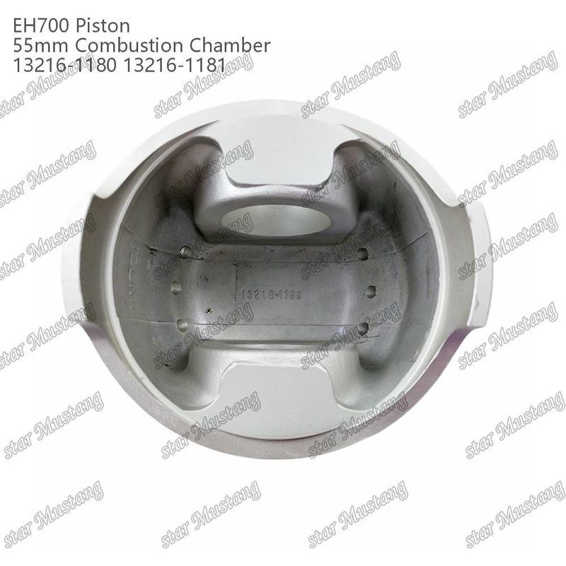 Piston EH700 55 mm camera di combustione 13216-1181 13216-1180 Per parti di riparazione di motori diesel Hino