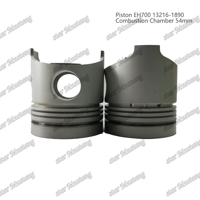 Cammera di combustione a pistoni EH700 54mm 13216-1890 Per parti di riparazione di motori diesel Hino