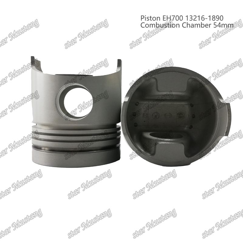Cammera di combustione a pistoni EH700 54mm 13216-1890 Per parti di riparazione di motori diesel Hino