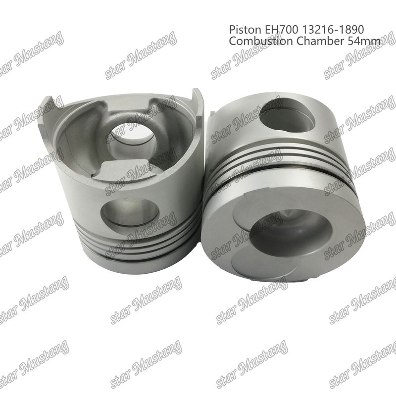 Cammera di combustione a pistoni EH700 54mm 13216-1890 Per parti di riparazione di motori diesel Hino