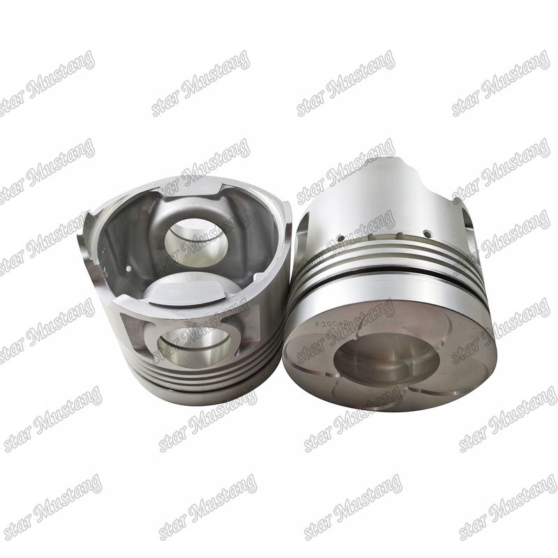 Piston F20C-R Fondo piatto 13216-1263 Per parti di riparazione di motori diesel Hino