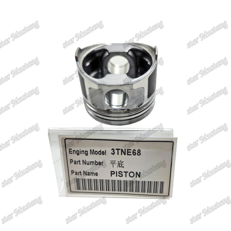 Pisto 3TNE68 FLAT 53mm 119265-22080 119326-22080 YM119265-22080 YM119326-2208 Per parti di riparazione di motori diesel Yanmar