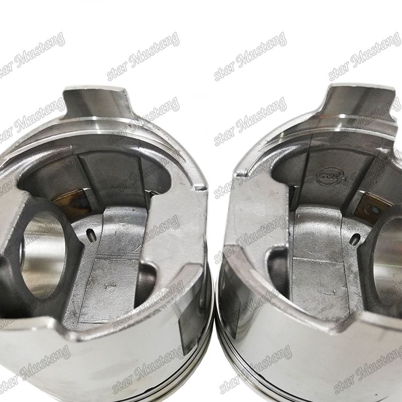Piston 4TNE106 senza valvola Stampa 123900-22080 Per ricambi di motori diesel Yanmar
