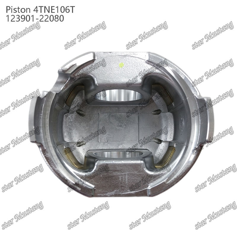 Piston 4TNE106T con stampa di valvola 123901-22080 per ricambi di motori diesel Yanmar