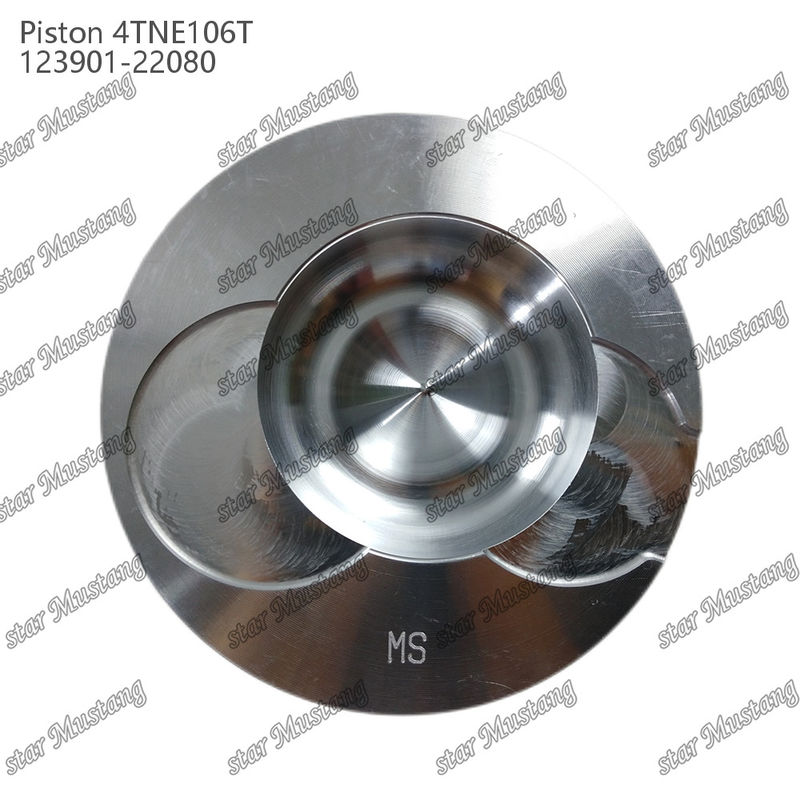 Piston 4TNE106T con stampa di valvola 123901-22080 per ricambi di motori diesel Yanmar