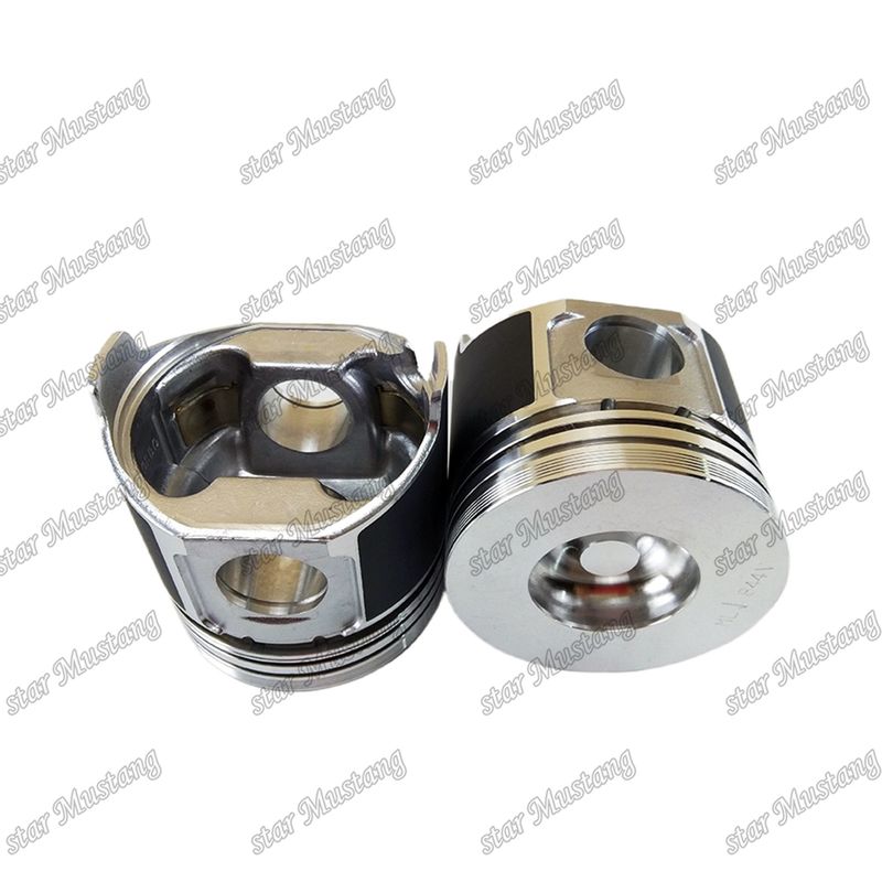 Piston S4D84E-5 4TNV84 altezza 84mm camera di combustione dimensione 41.3mm 129508-22080 per ricambi motori diesel Yanmar