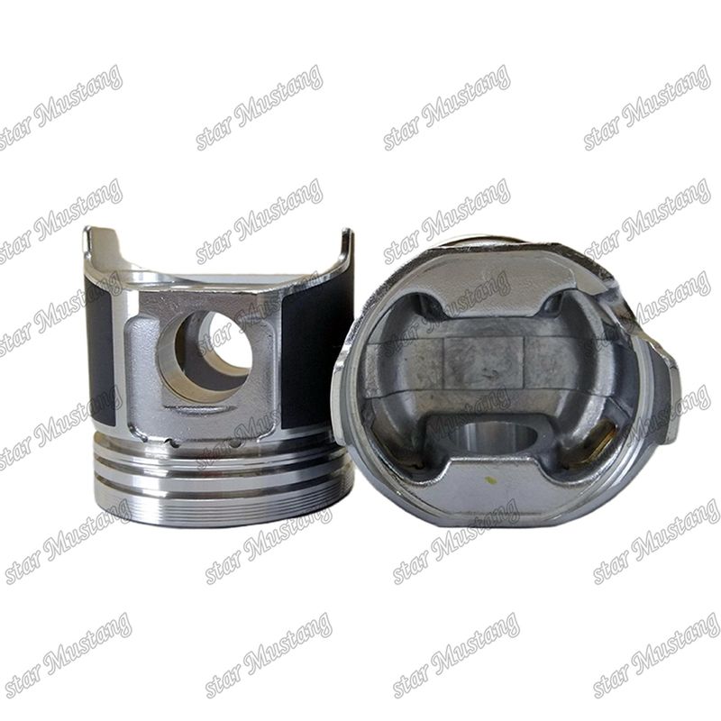Piston S4D84E-5 4TNV84 altezza 84mm camera di combustione dimensione 41.3mm 129508-22080 per ricambi motori diesel Yanmar