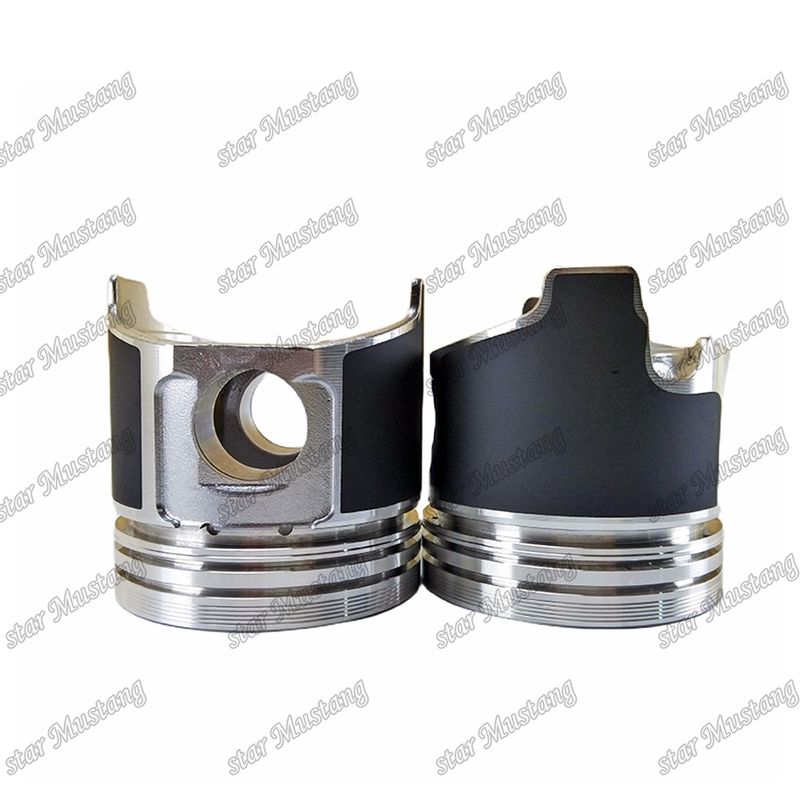 Piston S4D84E-5 4TNV84 altezza 84mm camera di combustione dimensione 41.3mm 129508-22080 per ricambi motori diesel Yanmar