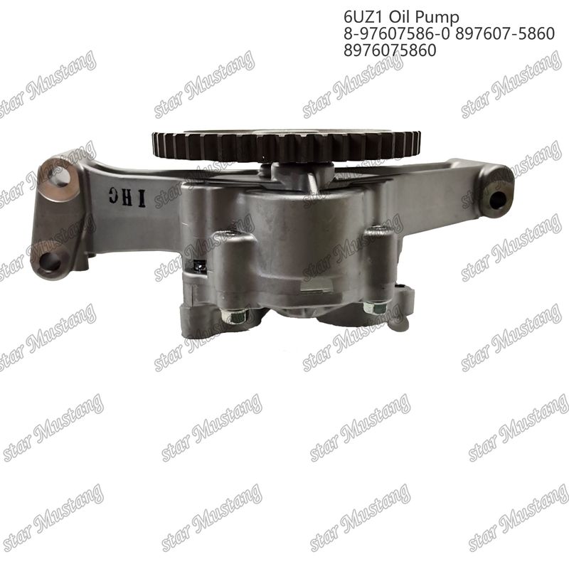 Pompa dell'olio 6UZ1 8-97607586-0 897607-5860 8976075860 Per ricambi per motori Isuzu