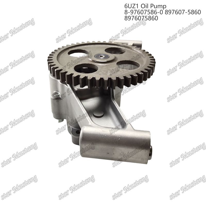 Pompa dell'olio 6UZ1 8-97607586-0 897607-5860 8976075860 Per ricambi per motori Isuzu