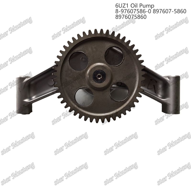 Pompa dell'olio 6UZ1 8-97607586-0 897607-5860 8976075860 Per ricambi per motori Isuzu