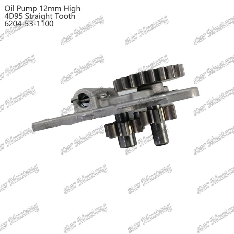 Pompa d'olio 4D95 12mm Denti alti e dritti 6204-53-1100 Per ricambi motore Isuzu