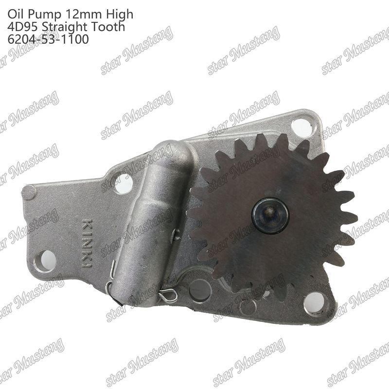 Pompa d'olio 4D95 12mm Denti alti e dritti 6204-53-1100 Per ricambi motore Isuzu