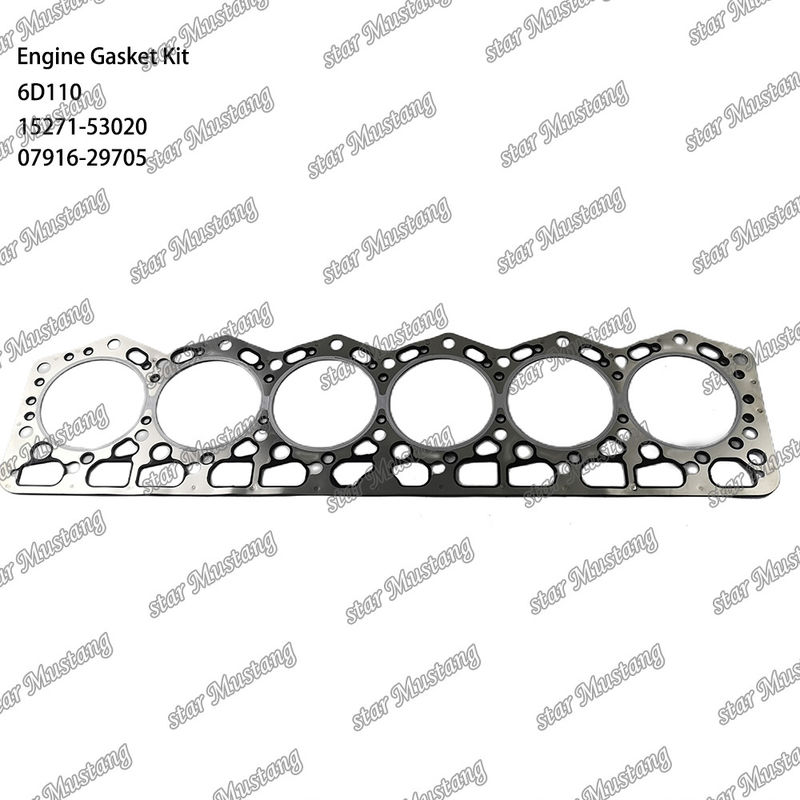 6D110 Set di guarnizioni complete 6138-K1-9901 6138-K2-9901 Adatto a Komatsu