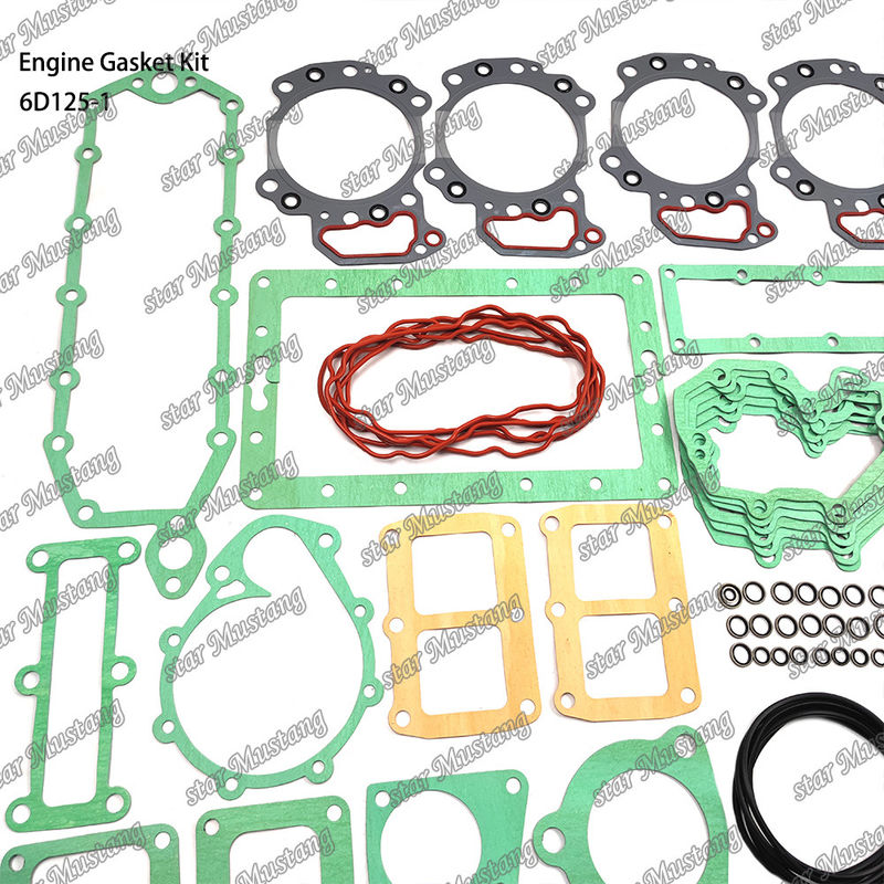 Kit completo di guarnizioni 6D125-1 Set di guarnizioni per parti di riparazione di motori diesel Komatsu