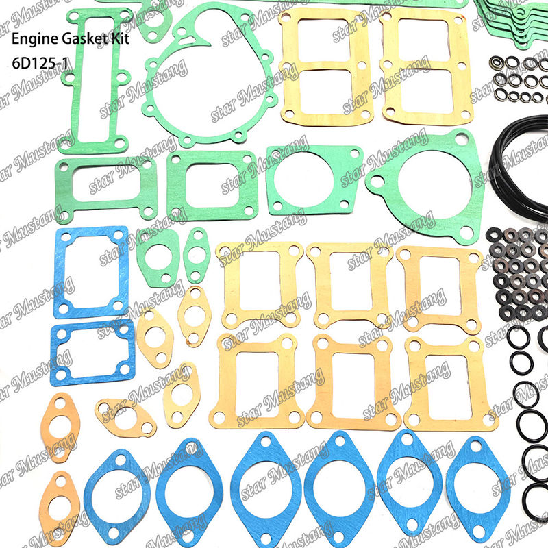 Kit completo di guarnizioni 6D125-1 Set di guarnizioni per parti di riparazione di motori diesel Komatsu