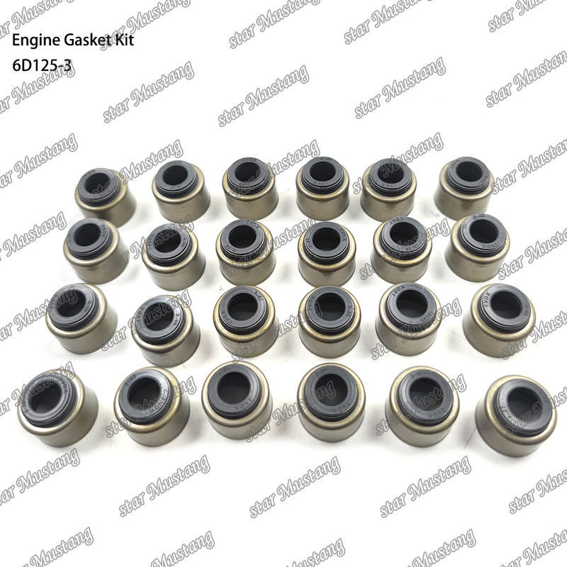 Kit completo di guarnizioni 6D125-3 Set di guarnizioni per parti di riparazione di motori diesel Komatsu