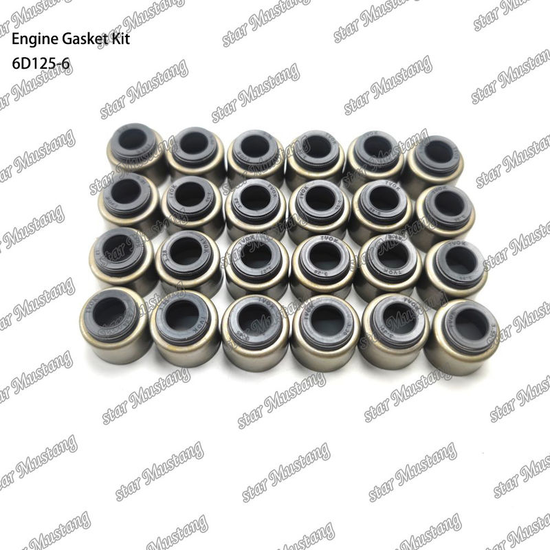 Kit completo di guarnizioni 6D125-6 Set di guarnizioni per parti di riparazione di motori diesel Komatsu